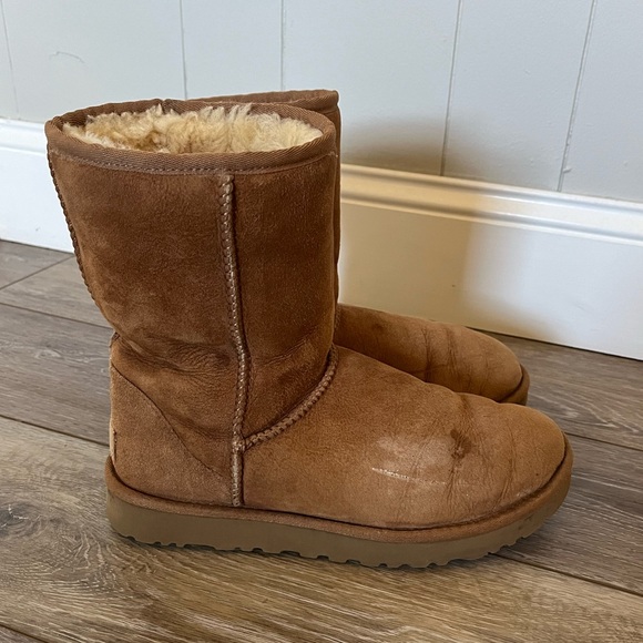 UGG Classic II Genuine Shearling Lined Short Boot - Picture 15 of 16